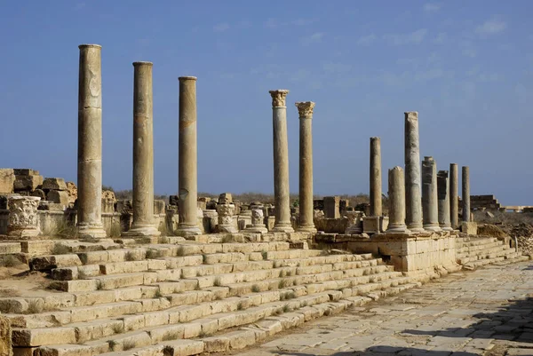 Gamle Ruiner Byen Jordan – stockfoto