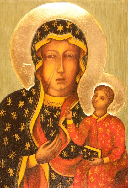 Photo Orthodox Holy Painting Called Icon — Stock Photo, Image