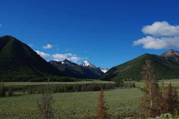 Afgelegen Hoge Berg Vallei Idaho — Stockfoto