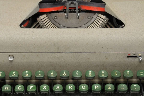 Sehr Altes Schreibmaschinendetail — Stockfoto