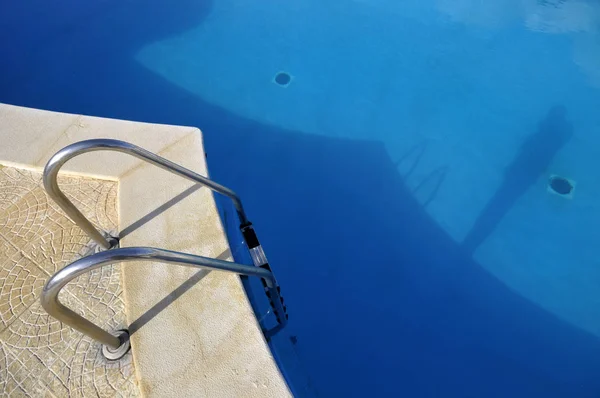 Idyllisk Swimmingpool Algarve Portugal — Stockfoto