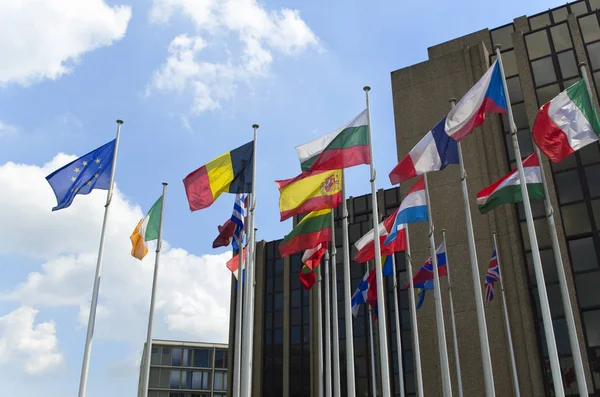 Litet Europeiskt Land Luxemburg Omgivet Belgien Frankrike Och Tyskland — Stockfoto