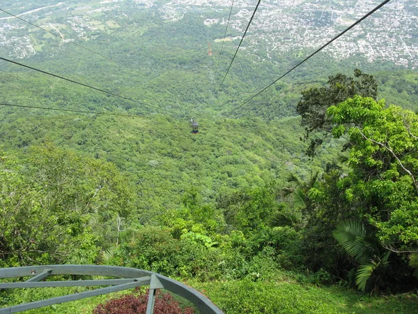 Pico Isabel Torres Seilbahn — Stockfoto