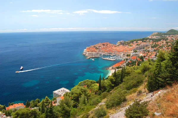 Dubrovnik Croatia观 — 图库照片
