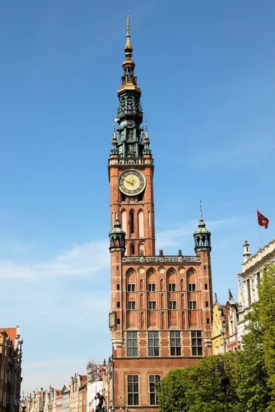 Prefeitura Principal Gdansk — Fotografia de Stock