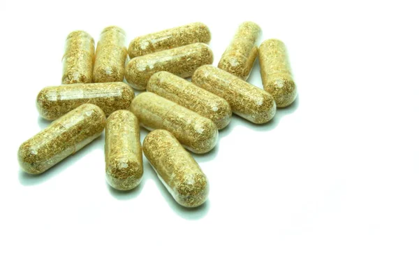 Herbal Capsules Healthcare Medicine — Stock Photo, Image