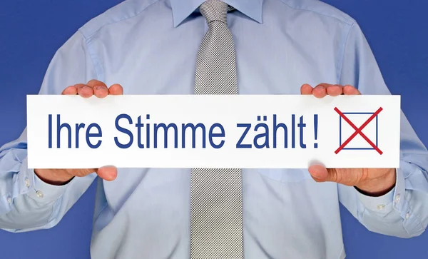 Geschäftsmann Hält Papier Mit Text Gesundheit — Stockfoto