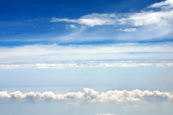 Schöne Bewölkten Himmel Hintergrund — Stockfoto