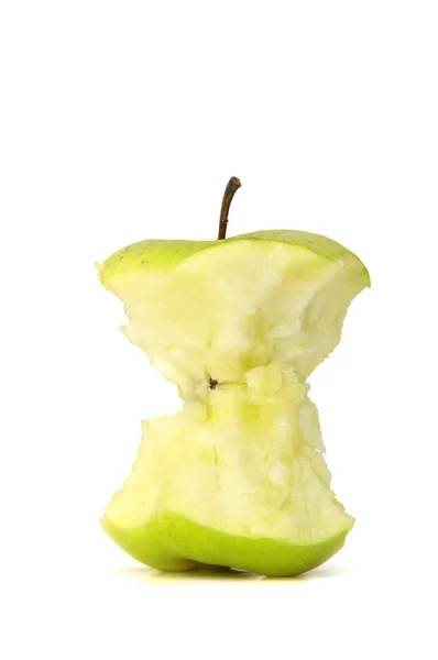 Äpple Isolerat Vitt — Stockfoto