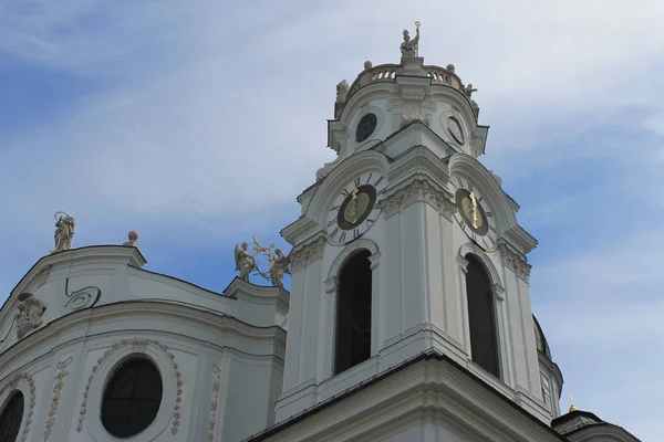 Церковь Университетская Церковь Старом Городе Зальцбурга — стоковое фото