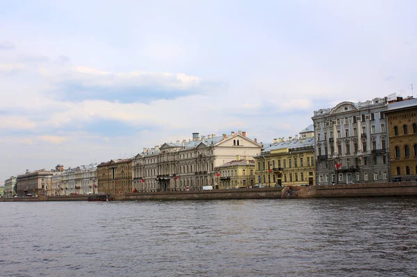Ufer Der Neva Petersburg — Stockfoto