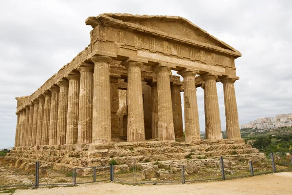Concordia Temple Templens Dal Agrigento Sicilien — Stockfoto