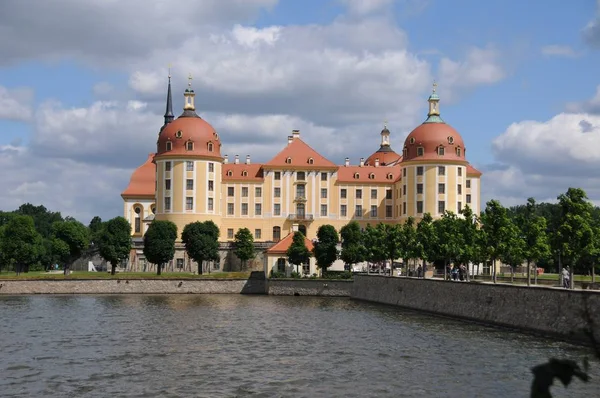 Vue Panoramique Sur Architecture Majestueuse Château Médiéval — Photo