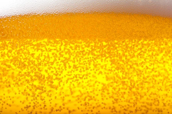 Bolle Aria Birra Schiuma — Foto Stock