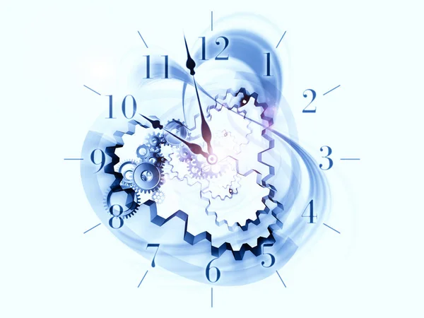 Artistic Abstraction Subject Scheduling Temporal Time Related Processes Deadlines Progress — Stock Photo, Image