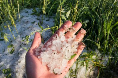 icy cold white hail, weather clipart
