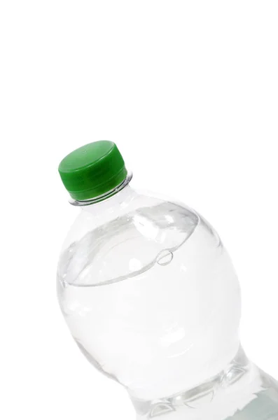 Botol Plastik Dengan Air Mineral — Stok Foto