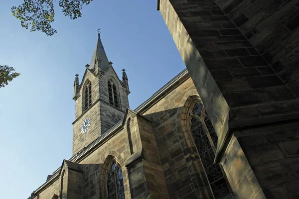 Kerk Scherfede Warburg — Stockfoto