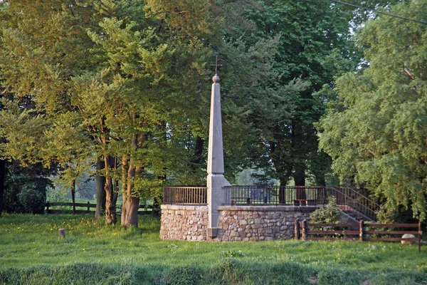 Denkmal Weserufer Veltheim — Stockfoto