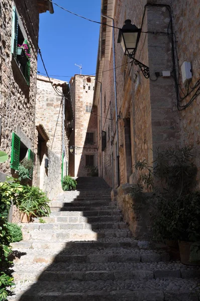 Gasse Fornalutx Mallorque — Photo