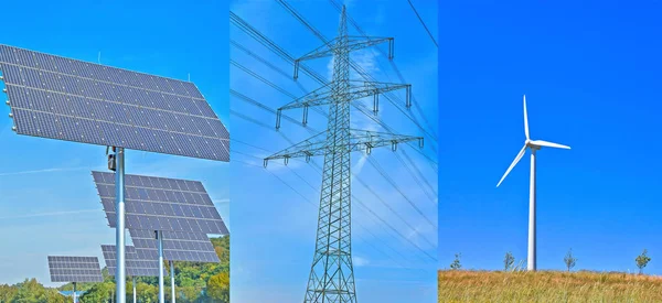 Solar Energy Power Generation — Stock Photo, Image