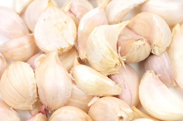 Knoblauch Isoliert Auf Weißem Hintergrund — Stockfoto