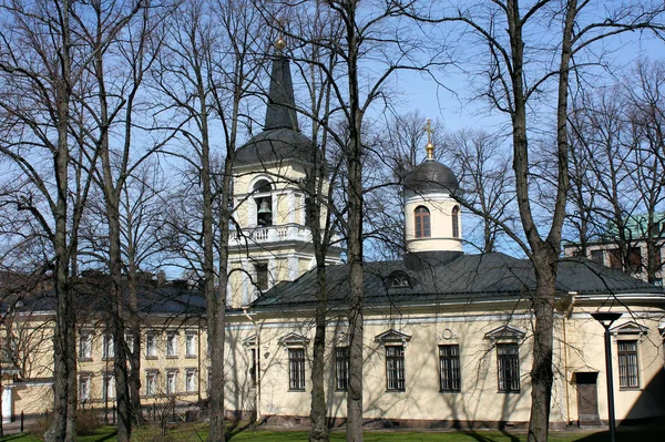 Kostel Nejsvětější Trojice Helsinkách — Stock fotografie