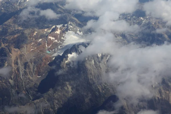 Schöne Aussicht Auf Alpen Berge Hintergrund — Stockfoto