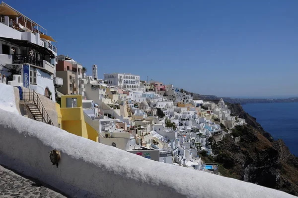 Santorini Isola Grecia — Foto Stock