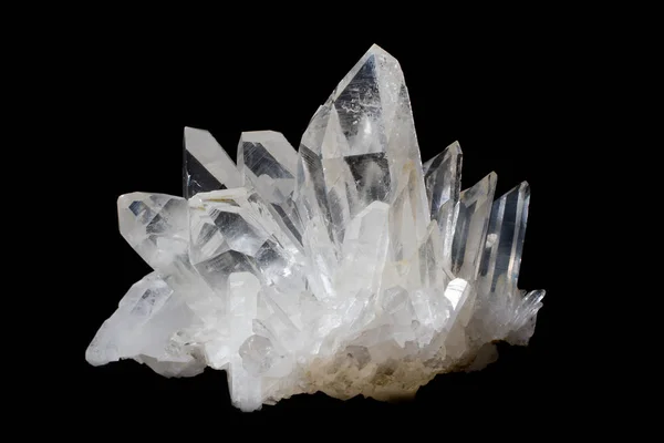 Kristall Bergkristall Halvädelsten — Stockfoto