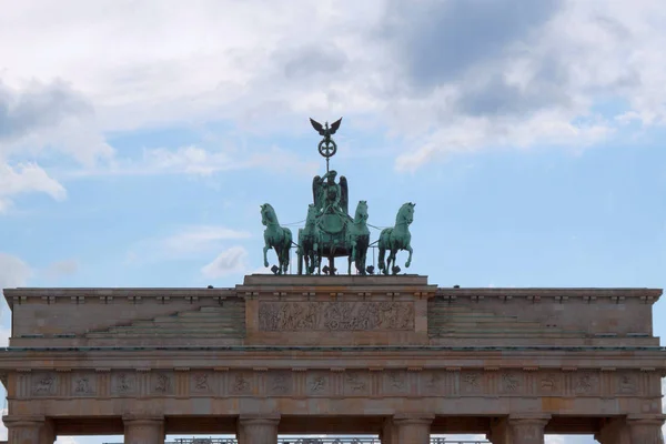 Barndenburger Gate Berlín Hlavní Město Německo Vyfoceno Červnu 2012 — Stock fotografie