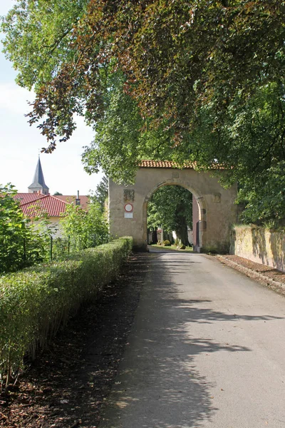 Cancello Castello Barntrup — Foto Stock