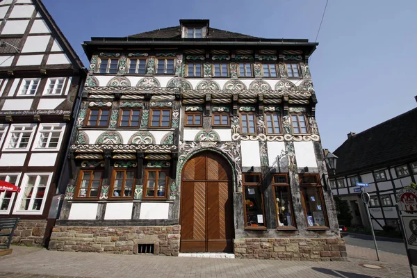 Ancienne Maison Bois Dans Centre Historique Strasbourg Alsace France — Photo