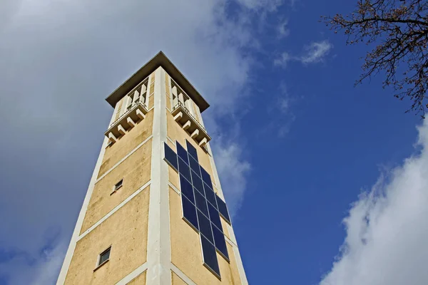 Kirchturm Von Augustin Hameln — Stockfoto