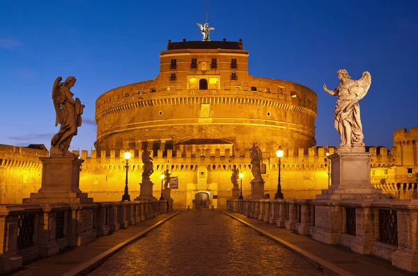 Castel Angelo Castel Sant Angelo — стоковое фото