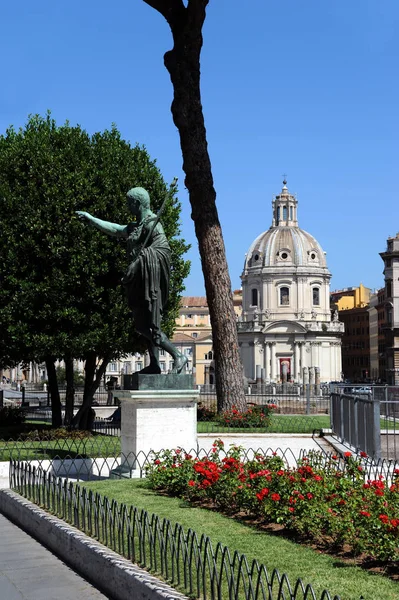 Римская Площадь Венеции Императором Неро — стоковое фото