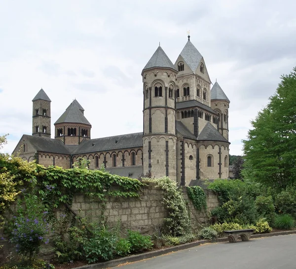 Abbaye Maria Laach Près Andernach Dans Région Eifel Rhénanie Palatinat — Photo