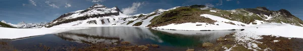 Panorama Van Alpen — Stockfoto
