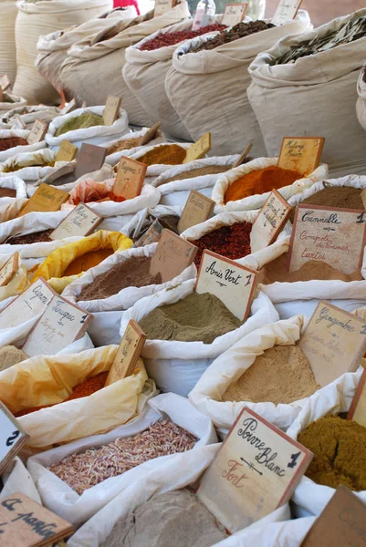 Provençaalse Kruiden Een Lokale Markt Frankrijk — Stockfoto