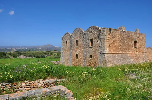 Ruine Sur Île Grecque Samos — Photo