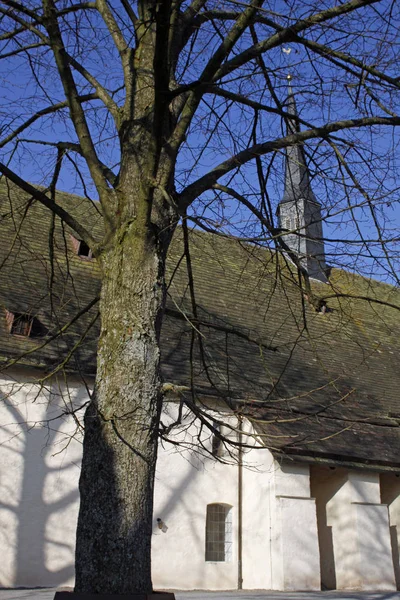 Vacker Utsikt Över Kristna Kyrkan Arkitektur — Stockfoto