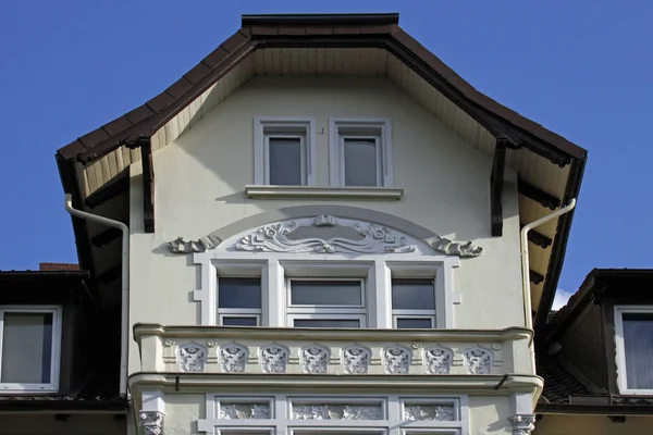 Detail Van Een Huis Hameln — Stockfoto