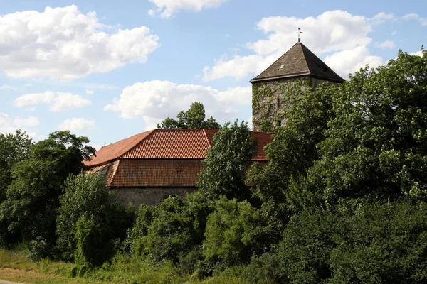 Мальовничий Вид Красиву Середньовічну Архітектуру — стокове фото