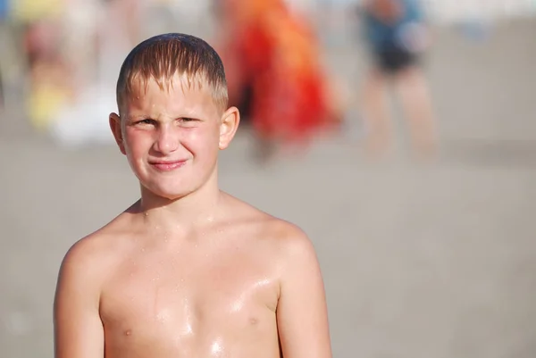 Niño Playa — Foto de Stock