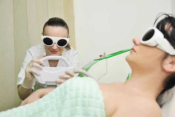 Laser Depilation Skincare Treatment Spa Beauty Studio — Stock Photo, Image