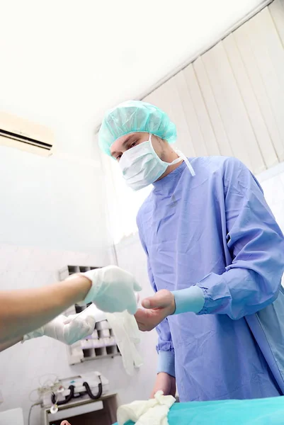 Surgeon Surgery Room — Stock Photo, Image