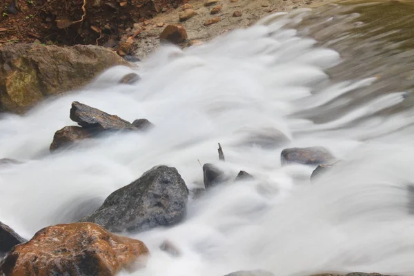 Красивый Водопад Фоне Природы — стоковое фото