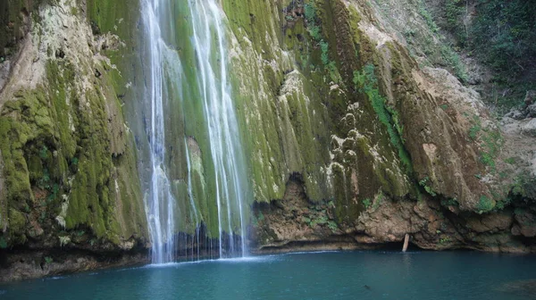 Salto Limmon Wasserfall Las Terrenas Dominikanische Republik — Stockfoto