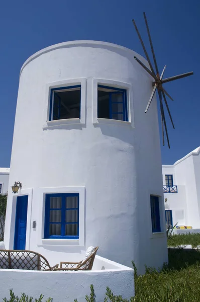 Apartment Greek Style Taken Naxos — Stock Photo, Image