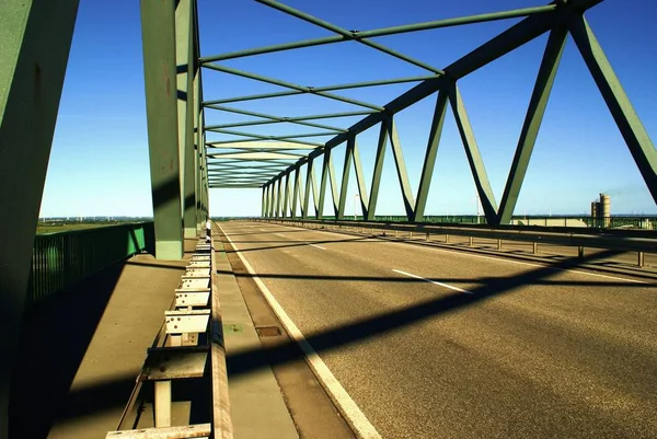 Vista Panorámica Infraestructura Vial Tráfico — Foto de Stock